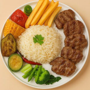 LAMB MEATBALL PLATE (THỊT CỪU VIÊN NƯỚNG ĐĨA)