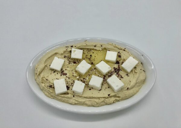 HUMMUS FETA CHEESE (ĐẬU GÀ XAY NHUYỄN & PHÔ MAI FETA)